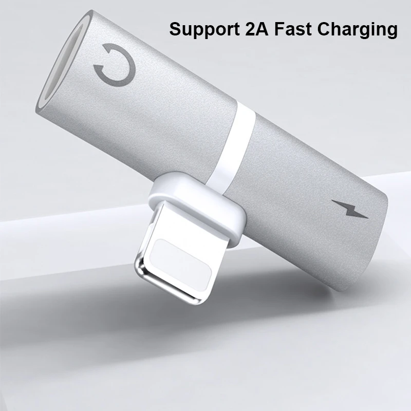 Dual Headphone Jack Type C Adapter 2 In 1 Audio Charger Adapters USB-C Jack Music Audio Charging Cable Earphone Converter