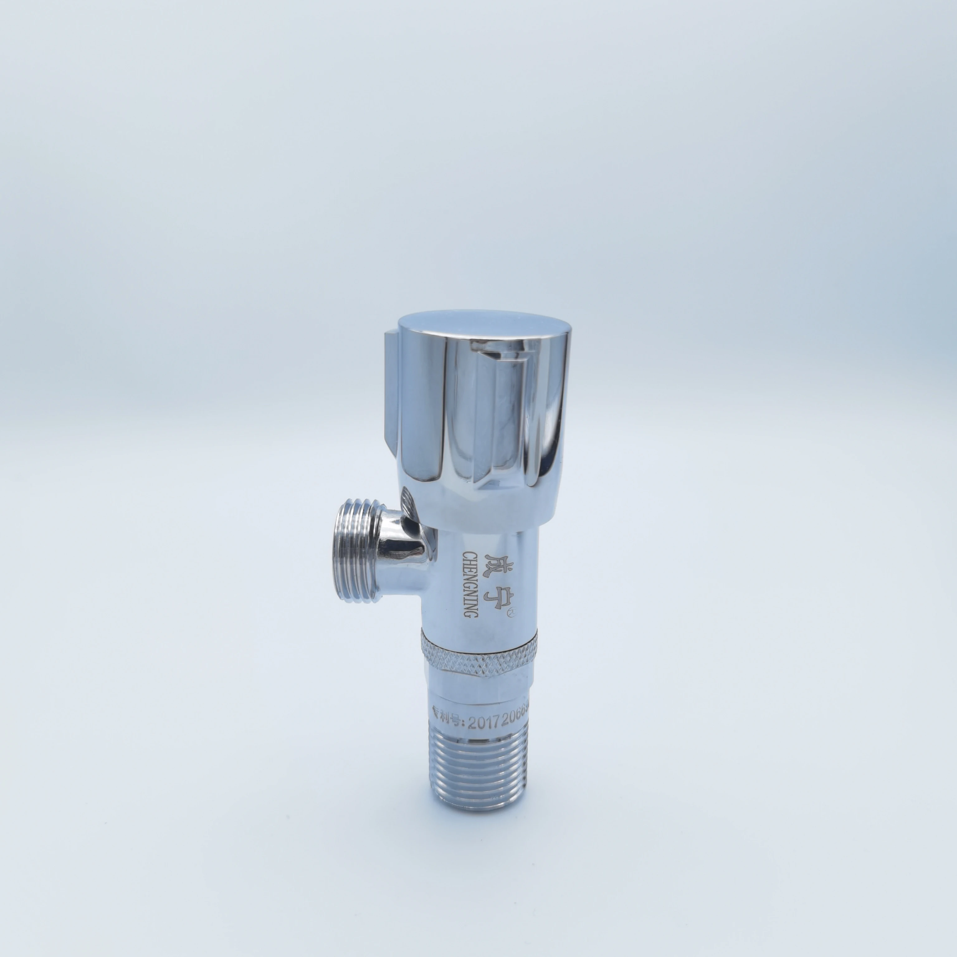Durable brass fittings water stop angle valve outlet ceramic spindle rotate freely easy to install