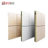 durable fadeless exterior wall heat insulation decoration integrated panel