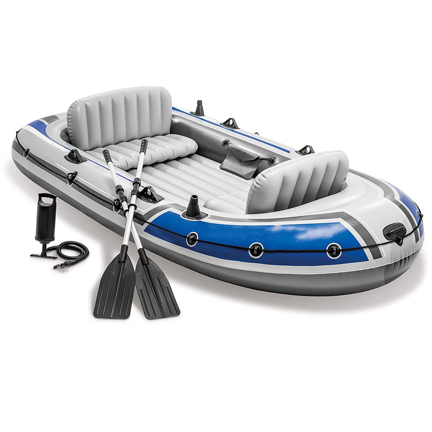 Durable High quality PVC Inflatable canoe fishing boat inflatable kayak 2 person with pedals &amp; paddle Various sizes