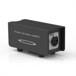 Dynamic Mic Activator Microphone Pre amp Booster Gain Microphone Amplifier for Passive Ribbons use Phantom power
