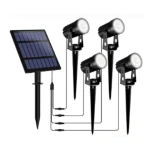 Easy Installation Energy-saving Solar Garden Lights Outdoor Waterproof LED Solar Spotlight