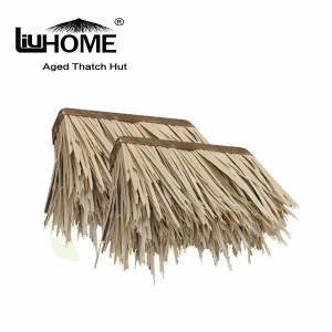 Easy to install Artificial Leaves PP Eave Wad for Thatch Roof Tiles/10 years lifetime/ UV protective/ Fire retardant