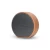 Eco Friendly Mini Small Wood Portable Altavoz Wireless Wooden Round Speakers with Fm Radio TF Card Audio For Gift