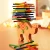 Import Educational Montessori Toys Wooden Blocks Toys Elephant/Camel Stacking Balance Wood Toys from China