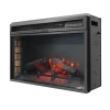 Elecsung 26 inches Electric Fireplace Insert with Heater, Freestanding &amp; Recessed Electric Firebox Stove,1500W,120Volt