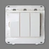 electric 1 gang 1 way wall switch for home