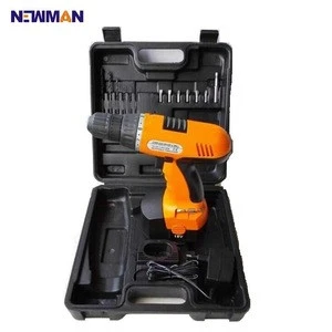 Electric drill cordless screwdriver with bits