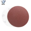 Electric polishing tool abrasive sanding disc red color