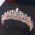 Import Elegant Handmade Crystal Rhinestone Bride Hair Crown Headdress Accessories Beauty Queen Wedding Bridal Crown And Tiaras from China