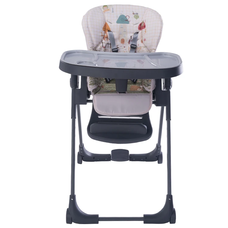 EN folding Chinese manufacture Deluxe Multi-function baby high chair