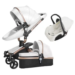 EN1888 Certificated Fashion &amp; multifunctionall baby stroller 3 in 1 travel system
