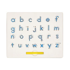 English Lower Case Letters Alphabet Tracing Board STEM Educational Learning ABC Letters Kids Drawing Board with Stylus Pen