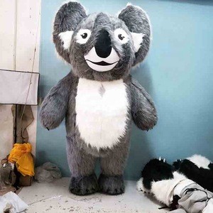 Enjoyment CE 3m long fur giant inflatable Koala costume mascot for sale