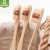 Environmental protection bamboo Bristles charcoal toothbrush