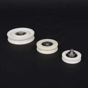 Escalator step chain plastic parts injection concave roller