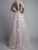 Import European and American summer foreign trade new style lace deep "V" hole-cut wedding dress gown from China