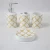 Import European bathroom four-piece bathroom gargle set household bathroom set gift ceramic toiletries from China