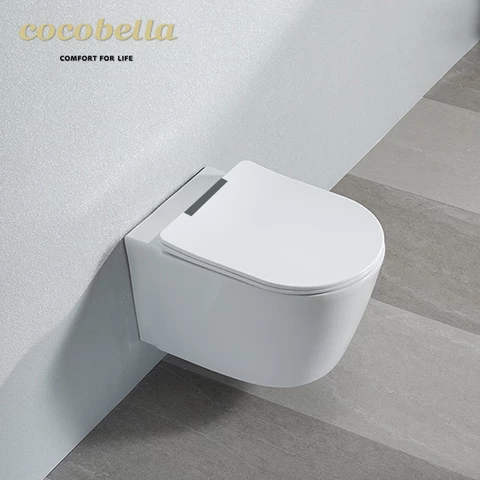 European bathroommodern water closet bowl one piece sanitary ware water closet watermark wc smart wall hung toilet
