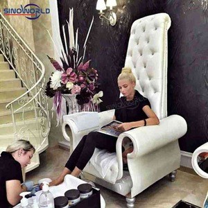 European whirlpool king queen throne salon beauty spa tech pedicure chair luxury