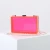 Import evening bags wholesalefashion luxury lady vintage clutches designer transparent clear boxed purse clear clutch bag from China
