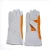 Import Extended leather welding gloves anti-scald comfortable welder gloves wear-resistant extended&amp;thickened labor protection gloves from China