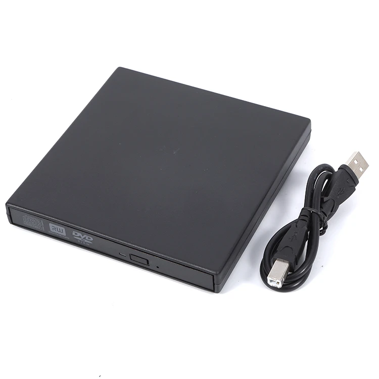 External USB 2.0 External Portable Slim Optical Drive Box CD / DVD-RW DVD ROM Combo Burner
