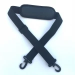 Extra Long Universal Replacement Shoulder Strap Padded Adjustable Bag Carry Strap with Hooks