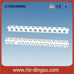 extruded plastic pvc corner angle beads for protecting wall corners