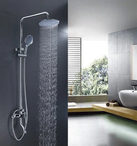 FAAO brass modern design bath shower mixer set