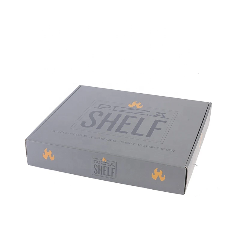 Factory Accept Custom Color Printing Recyclable Pizza Corrugated Paper Packaging Box