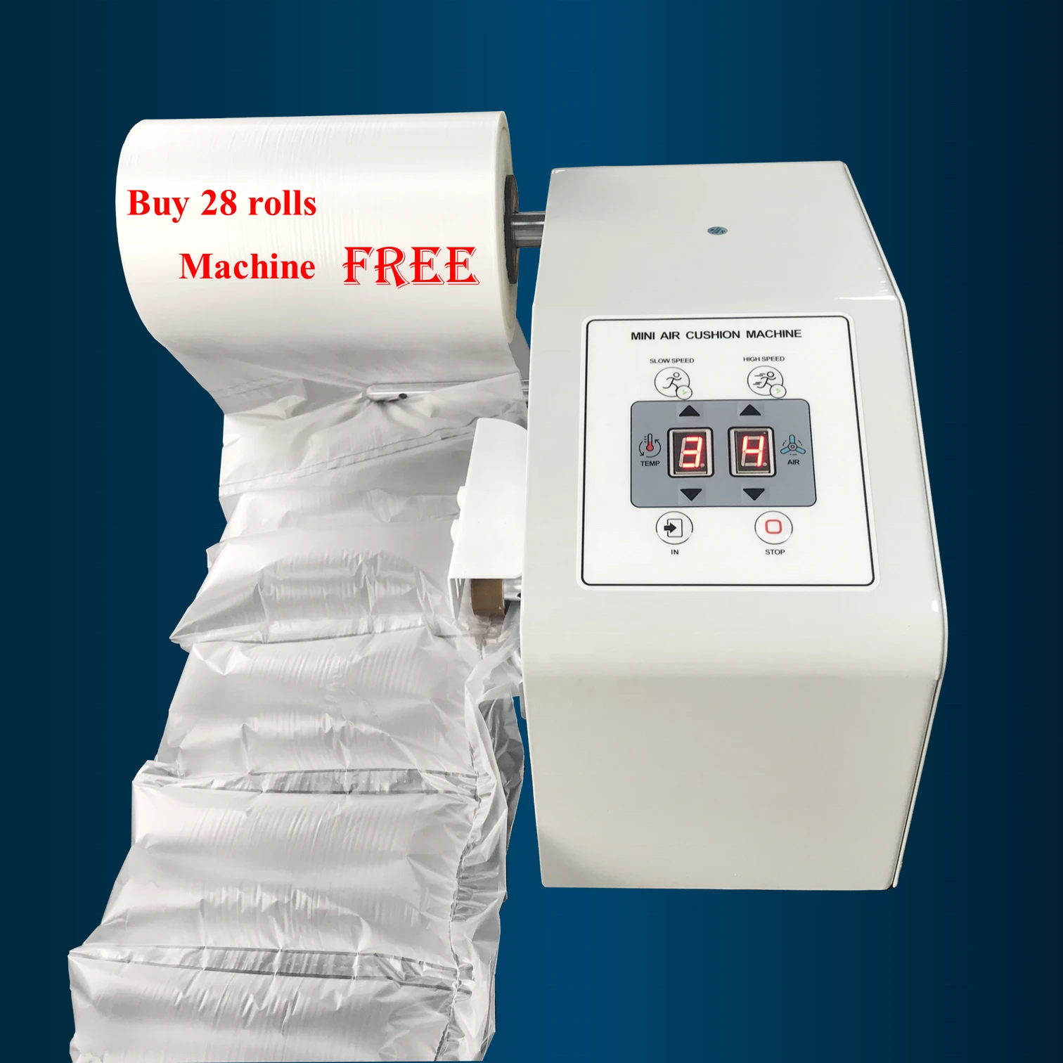 Factory best price high speed mini air pillow machine | air cushion machine