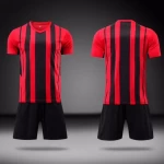 Factory custom made 100% polyester material uniform soccer jerseys shirt football jersey