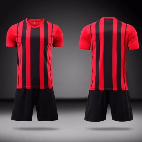 Factory custom made 100% polyester material uniform soccer jerseys shirt football jersey