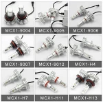 Factory direct auto accessory led headlamp 3000k 6000k 10000k h13 car led headlight