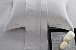 factory direct  hotel bedding set plaid sheet