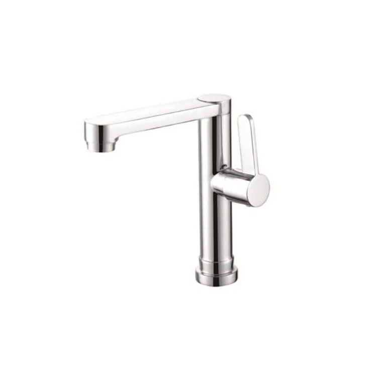 Factory direct one hole basin faucet handle bathroom with wholesale price
