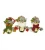 Import Factory Direct Plush Cute Santa Claus Snowman Christmas Ornaments With Hanging Bells from China