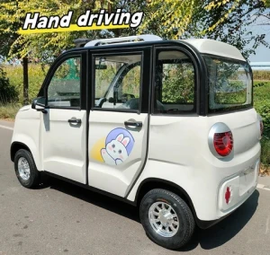 Factory Direct Sales Of Low-speed Four-wheeled Mini Electric Car Fully Closed Car Cheap New Energy Vehicles Four-wheel scooter