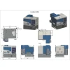 Factory Direct Supply Hotmelt Glue Coating Machine/ Hotmelt Adhesive Machine