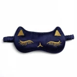 Factory Directly Supply Customized Soft Silk Satin Eye Sleep Mask