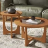 Factory luxury living room furniture solid wood coffee table side center coffee tea table