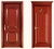 Import Factory price fashion design buckle line solid wood door from China