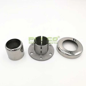 Factory price Premium stainless steel flange cover for Railing pipe