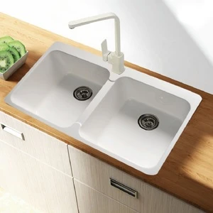 factory sale !!!Solid Surface Acrylic Resin/Composite Granite/Acrylic Quartz Used Apron Front Sinks lebrillos Kitchen Sinks