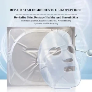 Factory Wholesale Improve Redness And Itching Relieve Sensitive Skin White Collagen Moisturizing Whitening Face Mask