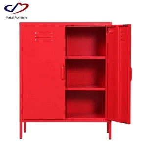 factory wholesale mini home furniture modern living room metal storage cabinet
