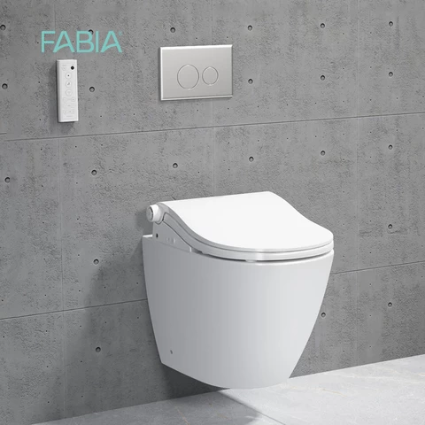 Factory Wholesale Price Luxury Intelligent Dual Flush Round Toilet Bowl