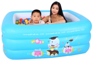 Factory wholesale top quality small family play pool, inflatable swimming pool