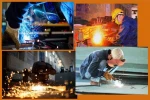 Factory Working Gloves Resistant Electric Welding Soldering Safety Labor Protective Gloves Industrial Welding Gloves